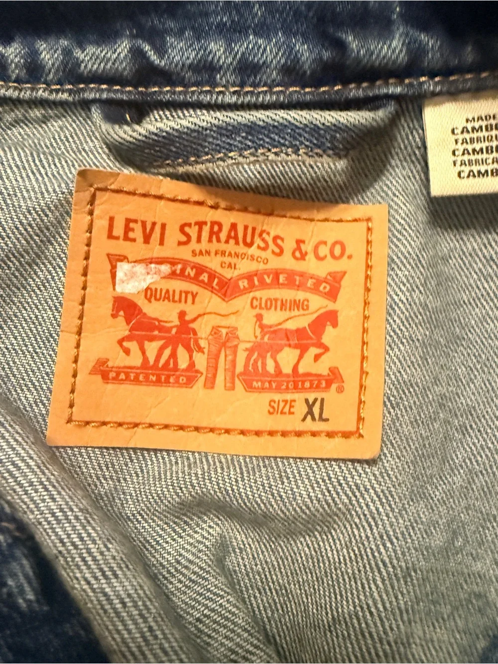 Levi's Women's Blue Denim Trucker Jacket